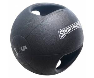 SPORTINATOR Premium Médicine-ball avec poignées 5kg Taille:taille unique