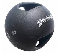 SPORTINATOR Premium Médicine-ball avec poignées 8kg Taille:taille unique