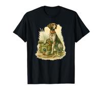 Sporting Dog Watercolor with Duck Decoy and Antler T-Shirt