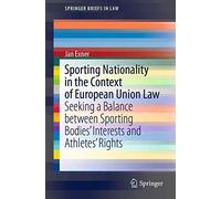 Sporting Nationality In The Context Of European Union Law