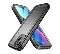 SPORTLINK Coque pour iPhone 13 Mini Étanche Antichoc - 360 degres Incassable Militaire Rigide Intégrale Case/Bumper [IP68 Waterproof/Imperméable] Antipoussière [avec Protection Camer cran]-Noir 5,4"