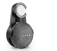 SPORTLINK Socket Wall Mount Stand Hanger for Google Home Mini/Google Nest Mini (2nd Gen), Compact Holder Case Plug in Kitchen Bathroom Bedroom, Hides The Google Mini Cord (Noir)