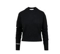 Sportmax - Agadir Pull Col Rond - Femme - Pulls - Noir - Taille: 42 FR