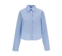 Sportmax - Ceppo Shirt - Femme - Blouses et Chemises - Bleu - Taille: 40 FR
