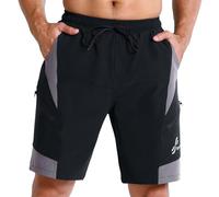 Sportneer Cuissard de Cyclisme rembourré pour Homme - Doublure 3D - pour VTT, Sport, Cyclisme, Plein air