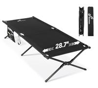 Sportneer Lit de camp pliant 199 * 73 cm, lit de camp pliant pour camping Mise à jour, lit d’appoint pliant XXL pour camping, randonnée, plein air, voyage, plage, jardin extérieur intérieur