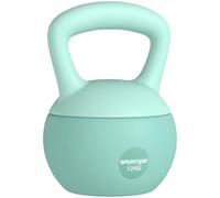 SPORTNOW 4-12 kg Kettlebell Soft Kettlebell Poignée antidérapante | Remplissage de sable métallique, pour entraînement culturisme à la maison, salle de sport