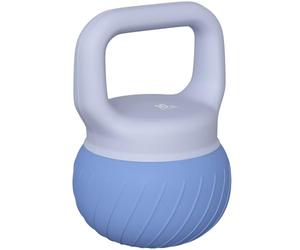 SPORTNOW 8/10 kg Kettlebell Haltère Poignée Antidérapante Ergonomique Bleu | Haltère à Boule, Musculation, Entraînement, pour Gym