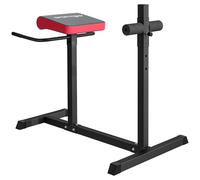 SPORTNOW Banc d'extension du dos, chaise romaine, banc d'hyperextension avec rouleau de jambes réglable pour entraînement du dos, des abdominaux et des fessiers