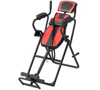 SPORTNOW Banc d'inversion 3-en-1 Table d'inversion 3 angles Barres pompes & tractions Appui-tête