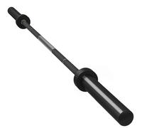 SPORTNOW Barre, barre olympique 180 cm, acier, capacité 200 kg, noir
