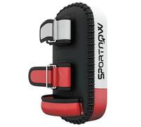 SPORTNOW Bouclier de Frappe, Coussin PAO de Boxe 38 x 20 x 18 cm Noir