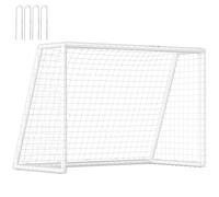 SPORTNOW - But de football - Plastique - 180x92x124cm - Blanc
