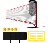 SPORTNOW Filet de pickleball portable 6,7 m avec filet