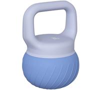 SPORTNOW Kettlebell 10 kg Haltère Poignée Antidérapante Ergonomique Bleu