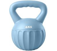 SPORTNOW Kettlebell 6/8/10/12/14 kg Poignée Antidérapante Haltère à Boule | Musculation, Entraînement, pour Gym