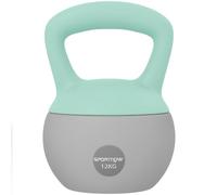 SPORTNOW Kettlebell 6/8/10/12kg - Collaboration Aosom.fr x FFHandball - Haltère avec Poignée Antidérapante pour Fitness, Musculation, Cardio