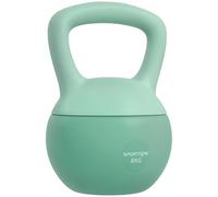 SPORTNOW Kettlebell 8kg - Collaboration Aosom.fr x FFHandball - haltère avec poignée antidérapante pour fitness musculation cardio, vert