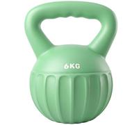 SPORTNOW Kettlebell rempli de sable pour débutants 6kg Vert