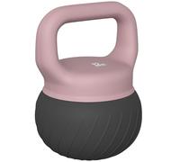 SPORTNOW Kettlebell souple, kettlebell de 12 kg avec poignée antidérapante pour la musculation et l'entraînement de force à domicile, couleur café