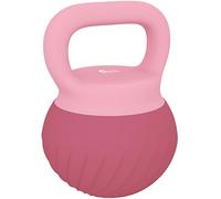 SPORTNOW Kettlebell souple, kettlebell de 6 kg avec poignée antidérapante pour la musculation et l'entraînement de force à domicile, rose