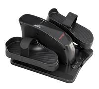 SPORTNOW Mini pédalier, 12 vitesses, écran LED, télécommande, antidérapant, portable, métal, plastique, noir