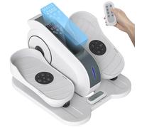 SPORTNOW Mini vélo elliptique sous la Table Mini vélo elliptique pour la Maison Vélo pour Les Jambes avec 10 Niveaux de Vitesse, écran LCD, télécommande, pour Le Bureau, Les Seniors