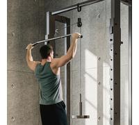 SPORTNOW Poulie musculation maison, cable machine musculation exercices de flexion des biceps, des triceps et des bras