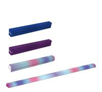 SPORTNOW Poutre Gymnastique Pliable 236 cm en Tissu Oxford Multicolore