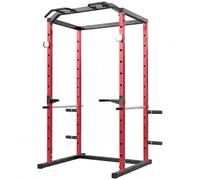 SPORTNOW Power Cage, Rack réglable avec capacité de 460KG