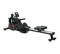 SPORTNOW - Rameur à eau d'appartement - Acier - 185x47x53cm - Noir