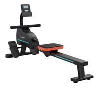 SPORTNOW Rameur domestique : 16 niveaux de résistance, Bluetooth, compatible App.
