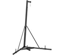 SPORTNOW Support de Sac de Frappe sur Pieds Pliable Base Lestée Noir