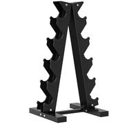 Sport Now Support d'haltères 5 niveaux Acier Charge 100 kg 35x33x66 cm Noir