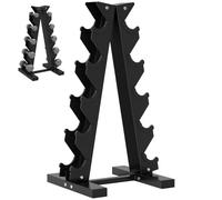 Sport Now Support d'haltères 5 niveaux Acier Charge 100 kg 35x33x66 cm Noir