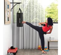 SPORTNOW Support mural pour sac de boxe Support pour sac de boxe avec gants, dragonnes et crochet tournant à 360