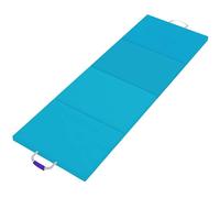 SPORTNOW Tapis de gymnastique pliable de 5 cm d'épaisseur, tapis d'exercice avec poignées de transport, sac, tapis de gymnastique pour le yoga, l'aérobic, les arts martiaux, tapis de yoga, tapis de