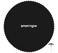 SPORTNOW Tapis de Rechange pour Trampoline Tapis de Saut de Remplacement, Compatible Trampoline Ø 3 m et Ressorts de 14 cm, avec Outil de Traction à Ressort et 54 Crochets en V (Ressort Non Inclus)