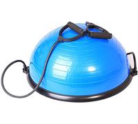 SportPlus Balance Ball, ballon d’équilibre, avec bandes d'entraînement, diamètre d'environ 62 cm, entraîneur d'équilibre et de stabilité, poids max. de l'utilisateur 120 kg, SP-GB-001