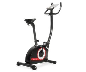 SportPlus| COMPACT Vélo d'appartement, 24 niveaux de résistance, pulsomètre intégré & compatibilité avec les applis, cardio-training
