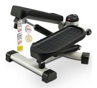 SportPlus Mini Stepper 2 en 1 avec Technologie de Commutation brevetée, Stepper Swing et Stepper Mon/Descente en Un Seul Appareil, jusqu'à 100 kg, Cylindre hydraulique sans Usure