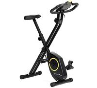 sportplus+ | Modèle 2022 | Vélo d'exercice pliant, vélo d'exercice pliant avec dossier, mesure de la fréquence cardiaque, programmes d'entraînement, silencieux et sans entretien