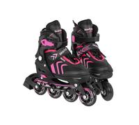 Rollers en ligne 4 en 1 - Patins à glace réglables pour enfants et adultes - Roulements ABEC7 - Tailles 29-43 (L (39-43))