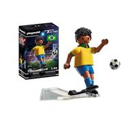 Playmobil : Sports & Action : 6 joueurs de football - Brésilien
