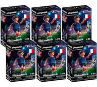 Sports & Action : 6 joueurs de football - Français B Playmobil