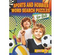 Sports and Hobbies Word Search Puzzles for kids Part 2: What a fun easy and relaxing way to spent time doing puzzle with friends' family or just by yourself.
