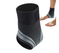 Sports Brace, soutien de la cheville, manchons de compression de cheville, manchons de compression élastiques réglables pour le badminton, la randonnée, l'extérieur