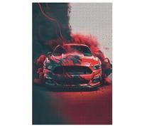 Sports Car Puzzles Adultes 1000 Pièces Puzzle Adulte Jeu ÉduChatif Challenge Toy en Bois pour Enfants （78×53cm）