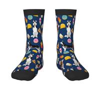 Sports Chaussettes Huskies De Sibérie Chiens Malbouffe Friandise Doux Chaussettes Habillées Chaudes Crew Chaussette Pour Tennis Adulte Entraînement