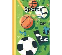 Sports Crossword: 28 Puzzles, All Ages, 6"x9" Travel Size